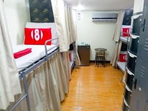 Kuchyň nebo kuchyňský kout v ubytování 8Hostel