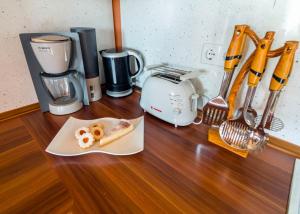Kuchyň nebo kuchyňský kout v ubytování Apartments Villa Kristina