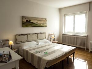Postel nebo postele na pokoji v ubytování Bed and Breakfast AnnA