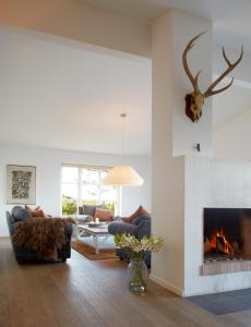 Posezení v ubytování Gilleleje Badehotel