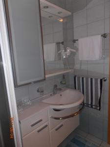 Koupelna v ubytování Apartment Bolfenk