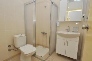 Koupelna v ubytování Reis Maris Hotel