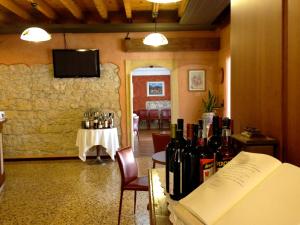 Μια τηλεόραση ή/και κέντρο ψυχαγωγίας στο Albergo Isetta