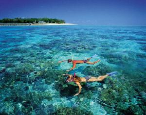 Naturlandskabet i nærheden af den private indkvartering
