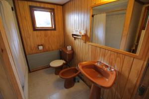 Baðherbergi á Hotel Mi Casa