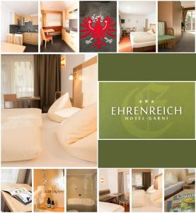 Posteľ alebo postele v izbe v ubytovaní Hotel Garni Ehrenreich
