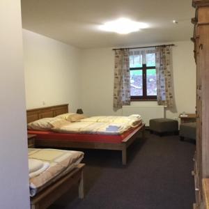 Postel nebo postele na pokoji v ubytování Relax pension Schonwald