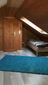 Postel nebo postele na pokoji v ubytování Ferienhaus Feldmann