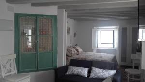 Posteľ alebo postele v izbe v ubytovaní Casa Calle Alta