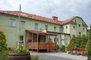 Budova, v ktorej sa penzión nachádza