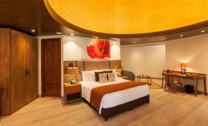 Lemon Tree Premier, Corbett客房内的一张或多张床位