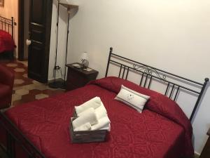 Posteľ alebo postele v izbe v ubytovaní B&B La Staffa