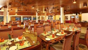 Restaurace v ubytování Elephant Court Thekkady
