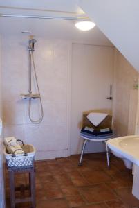 Een badkamer bij De Martiene Plats B&B & Appartement