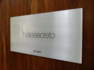 Certifikát, hodnocení, plakát nebo jiný dokument vystavený v ubytování Hotel Secreto
