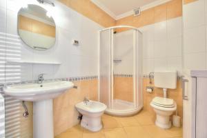 Koupelna v ubytování Apartment Katarina