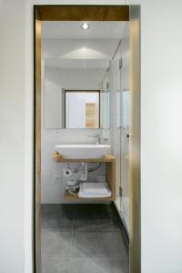 Koupelna v ubytování Hotel Seehof