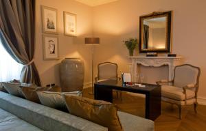 Area soggiorno di Villa Necchi alla Portalupa