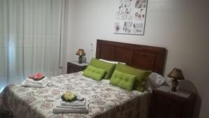 A bed or beds in a room at Sol Paraiso