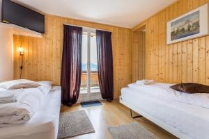 Voodi või voodid majutusasutuse Hotel Sterne toas