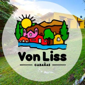 Signe qui dit von las caritas dans l'établissement Complejo De Cabanas Von Liss, à Salsipuedes