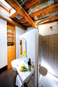 Koupelna v ubytování Suite Trastevere