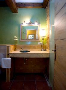 Phòng tắm tại Rincón de San Cayetano