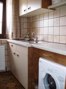 A kitchen or kitchenette at Haus Sonnleite