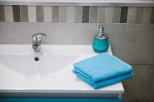 Kúpeľňa v ubytovaní Apartamentos Ocean View + 21 fotografií