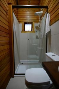 Phòng tắm tại Casa na Árvore