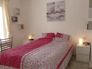Łóżko lub łóżka w pokoju w obiekcie Appartement Penthouse II 15 - 5