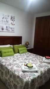 A bed or beds in a room at Sol Paraiso