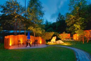 Zahrada ubytování Hotel Anneliese