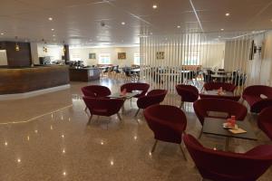 Posezení v ubytování Hotell Nova