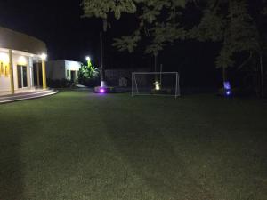 Zahrada ubytování Residencia Jacarandas