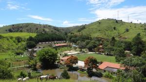 Pohľad z vtáčej perspektívy na ubytovanie Hotel Fazenda Aldeia do Vale