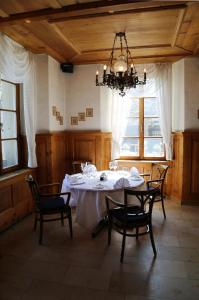 Restaurace v ubytování Romantik Hotel Landhaus Liebefeld