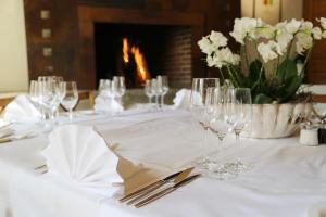 Restaurace v ubytování Romantik Hotel Landhaus Liebefeld