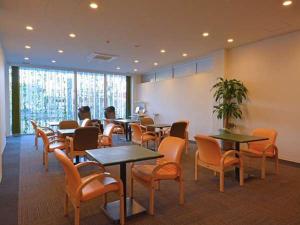 Un lugar para sentarse en Value The Hotel Sendai Natori