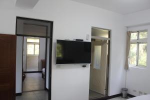 Kuchyň nebo kuchyňský kout v ubytování Shan Hu Lian Homestay