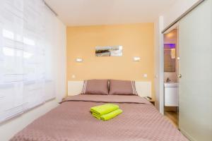 Postel nebo postele na pokoji v ubytování Villa Nika