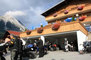 Widok na góry z tego hotelu