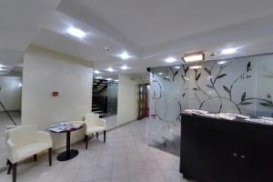 Een badkamer bij Hotel Prestige