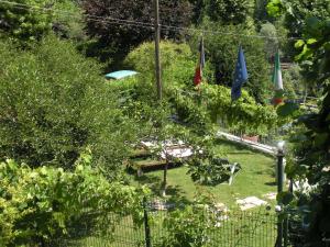 Zahrada ubytování B&B Casa Cantoniera