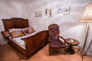 Posteľ alebo postele v izbe v ubytovaní Apartament Perła Kartuz z sauną