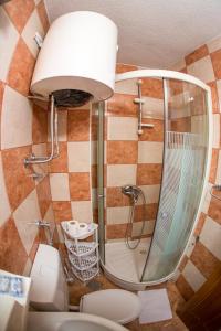 Koupelna v ubytování Guest House Vucicevic