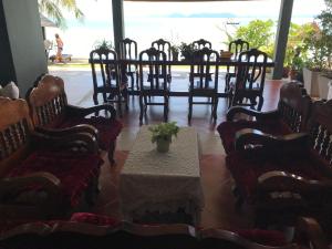 En restaurang eller annat matställe på Koh Kwang Seaview