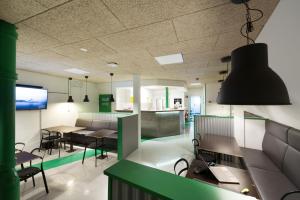 Posezení v ubytování Winstrup Hostel