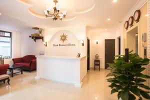 Χώρος καθιστικού στο Dinh Elegant Hanoi Hotel