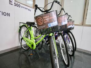 Jízda na kole v ubytování Osaka Guesthouse Nest nebo okolí